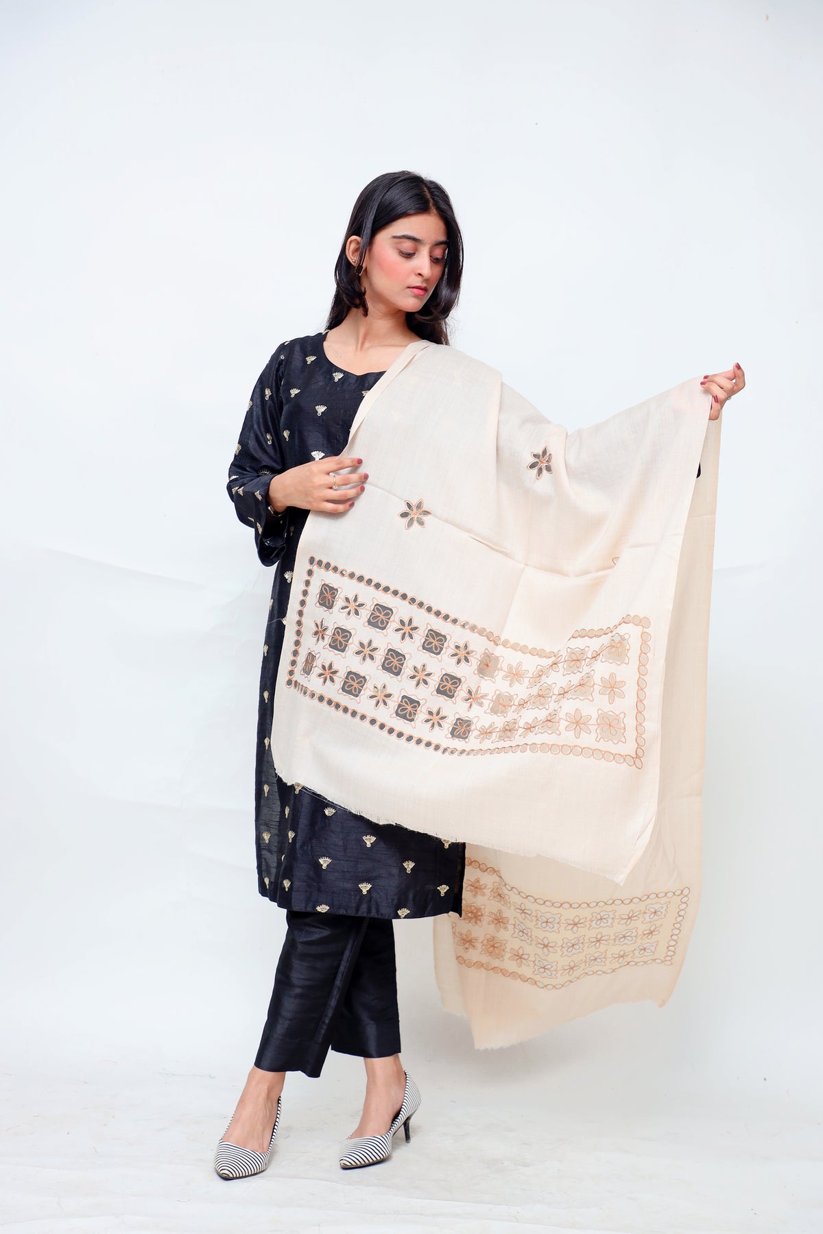 Classic Woven Shawl