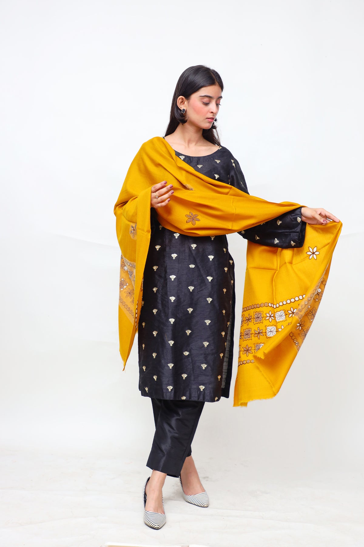 Classic Woven Shawl