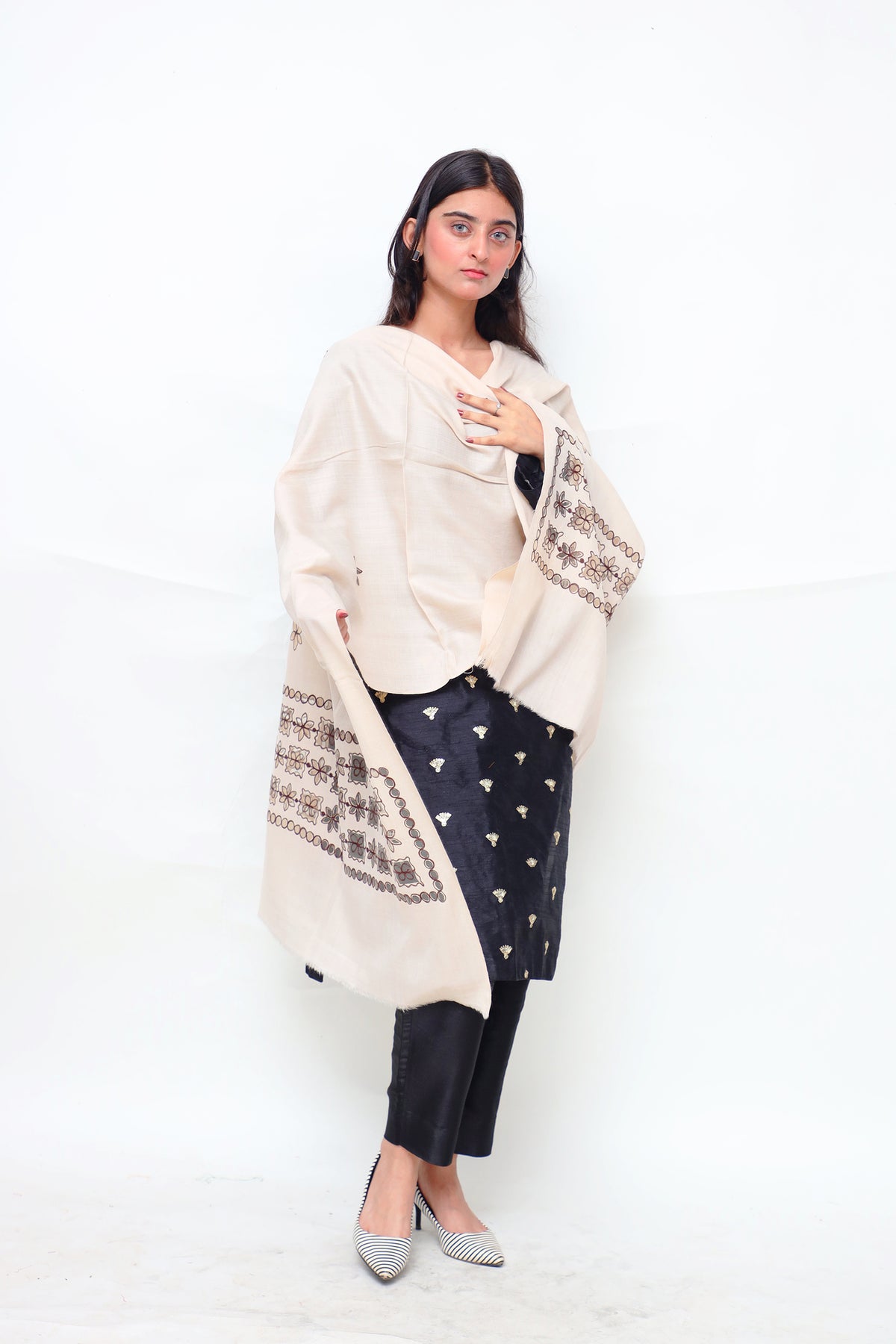 Classic Woven Shawl