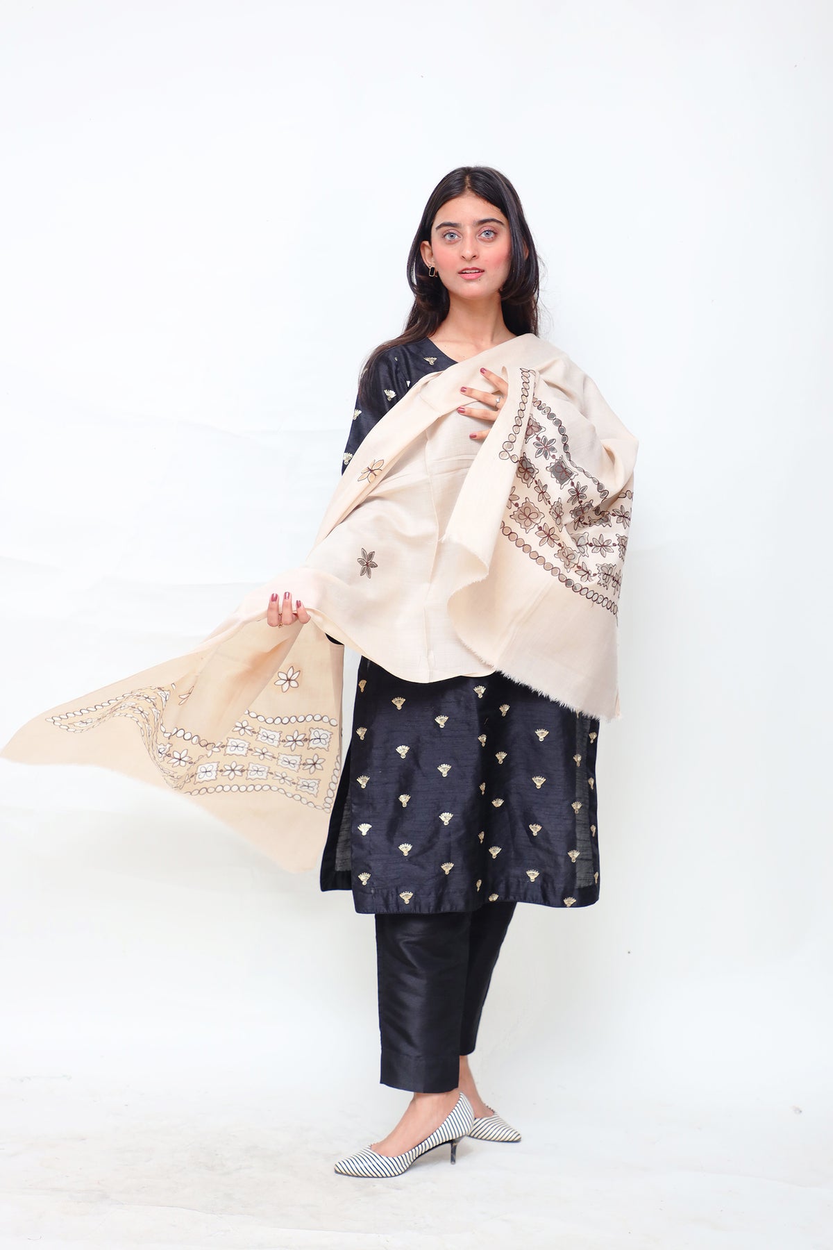 Classic Woven Shawl