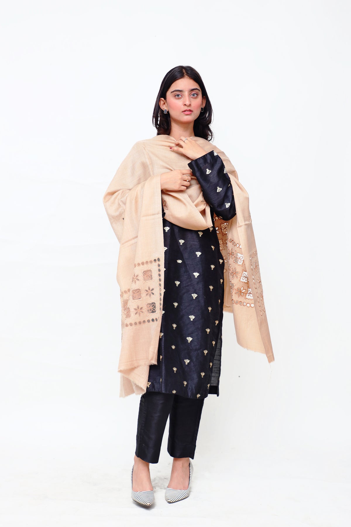 Classic Woven Shawl